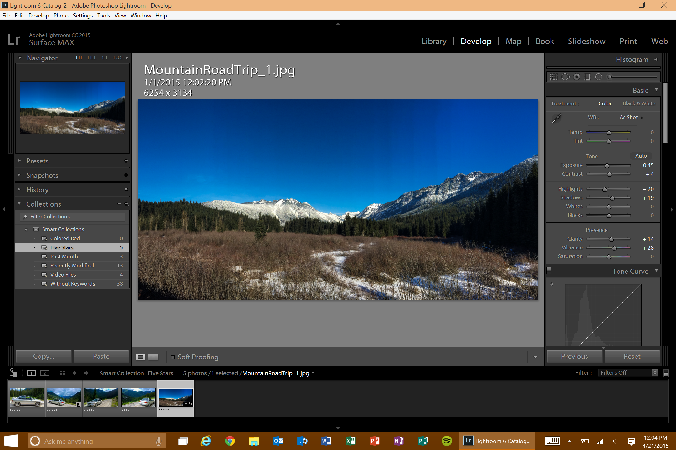 The new Adobe Lightroom CC, designed for Surface Pro 3 | Microsoft