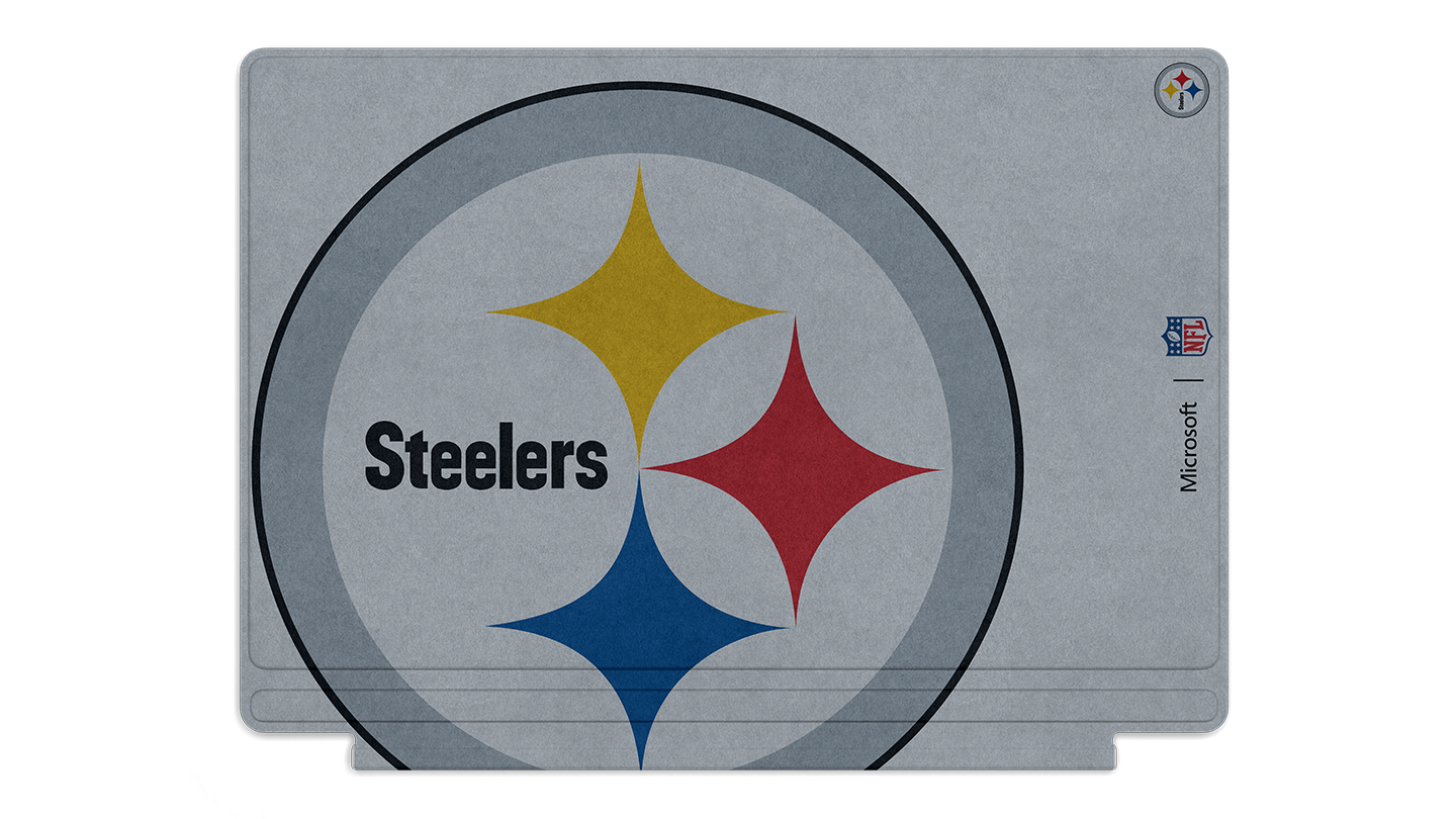 Microsoft Surface Pro 4 Pittsburgh Steelers Type Cover