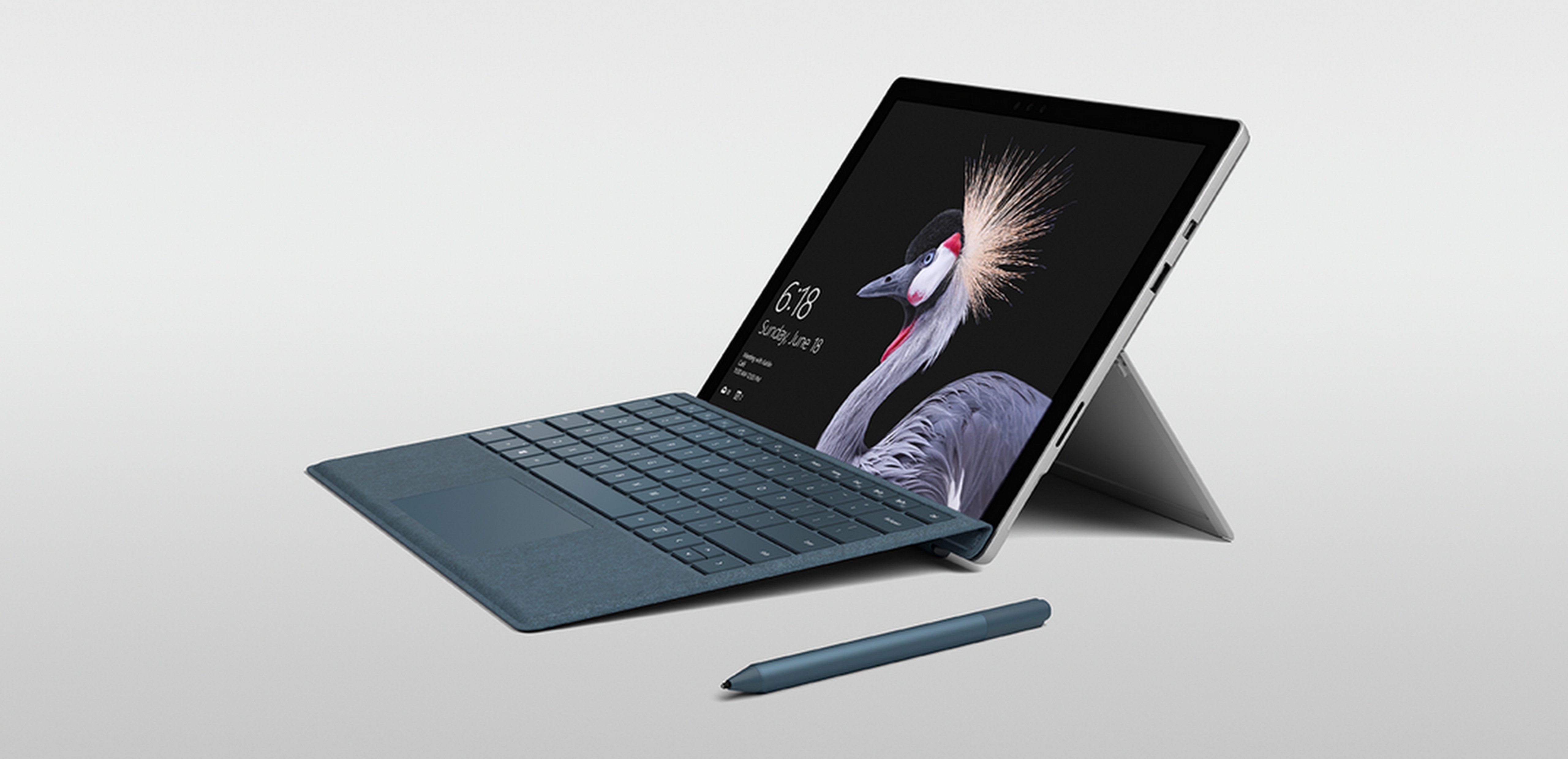 The new Surface Pro with Surface Pen.
