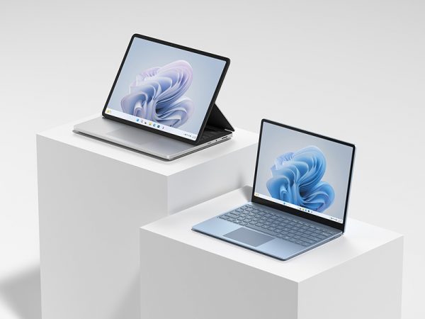 Surface Laptop Studio 2 and Surface Laptop Go 3