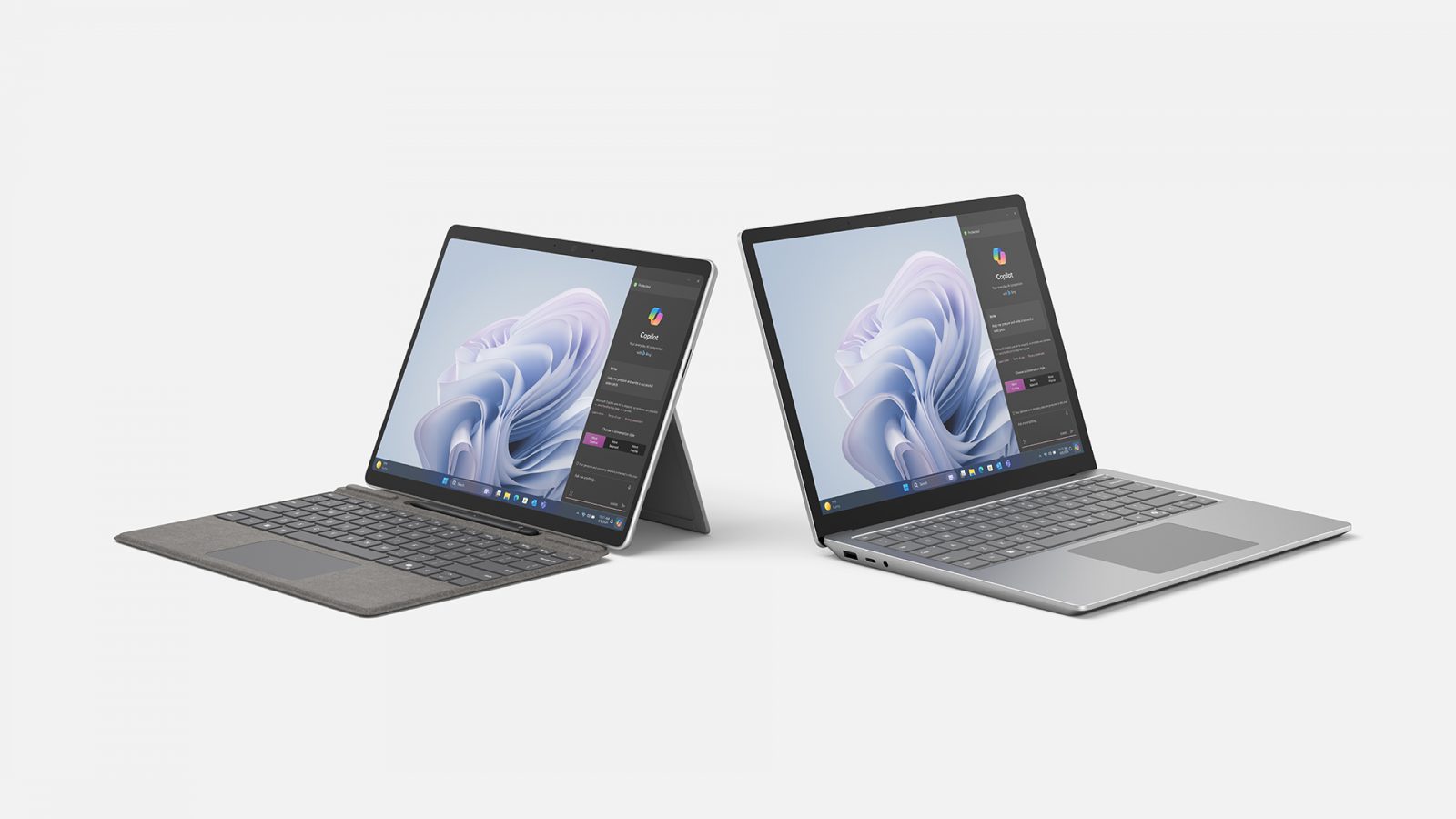 Surface Pro 10 and Surface Laptop 6 Platinum