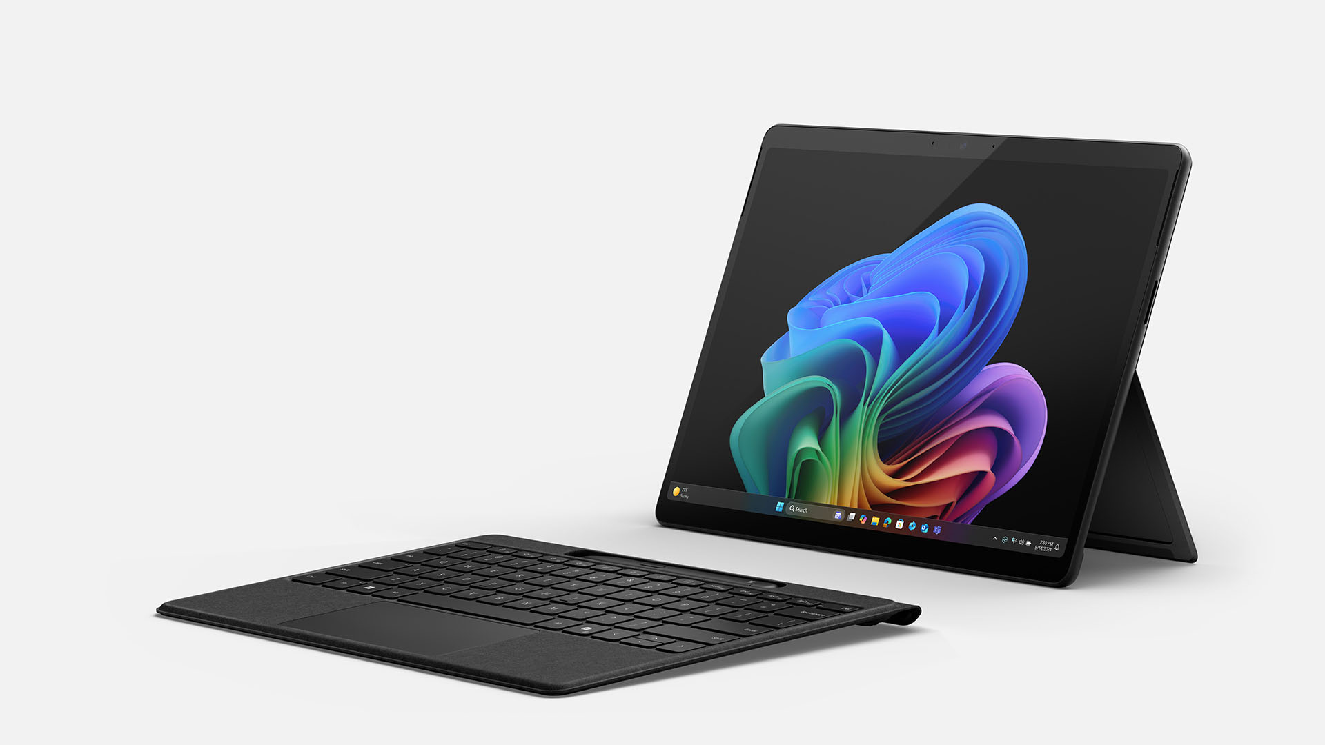 Surface Pro device with detached keyboard