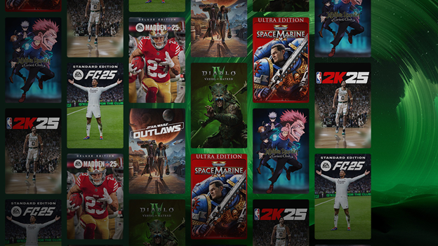 Collection of Xbox title art