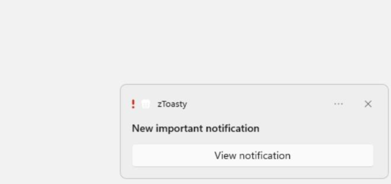 Notificações urgentes ou importantes agora mostram um botão de visualização de notificação para visualizar o conteúdo da notificação ao usar um aplicativo em tela cheia.