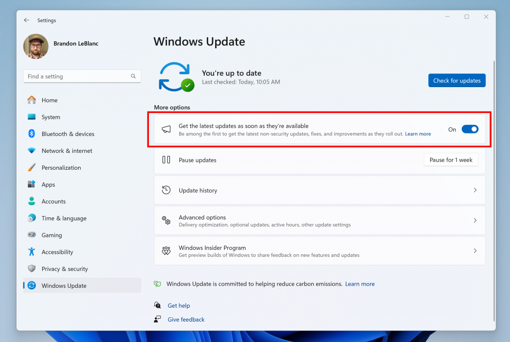 windows-11-get-lastest-updates