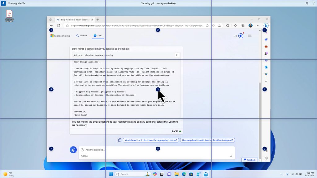 Use mouse grid command to move your mouse to a specific point on a specific display.