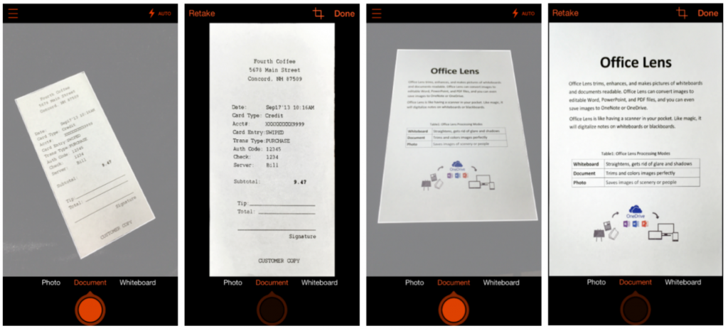 Office Lens for Android and iPad - 01