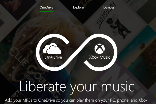 OneDrive - Xbox Music