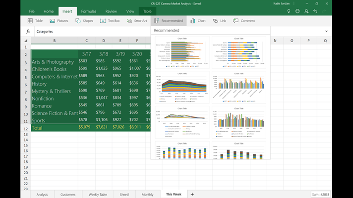 Excel - Fall In Love Apps